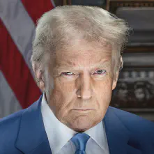 Donald Trump portrait